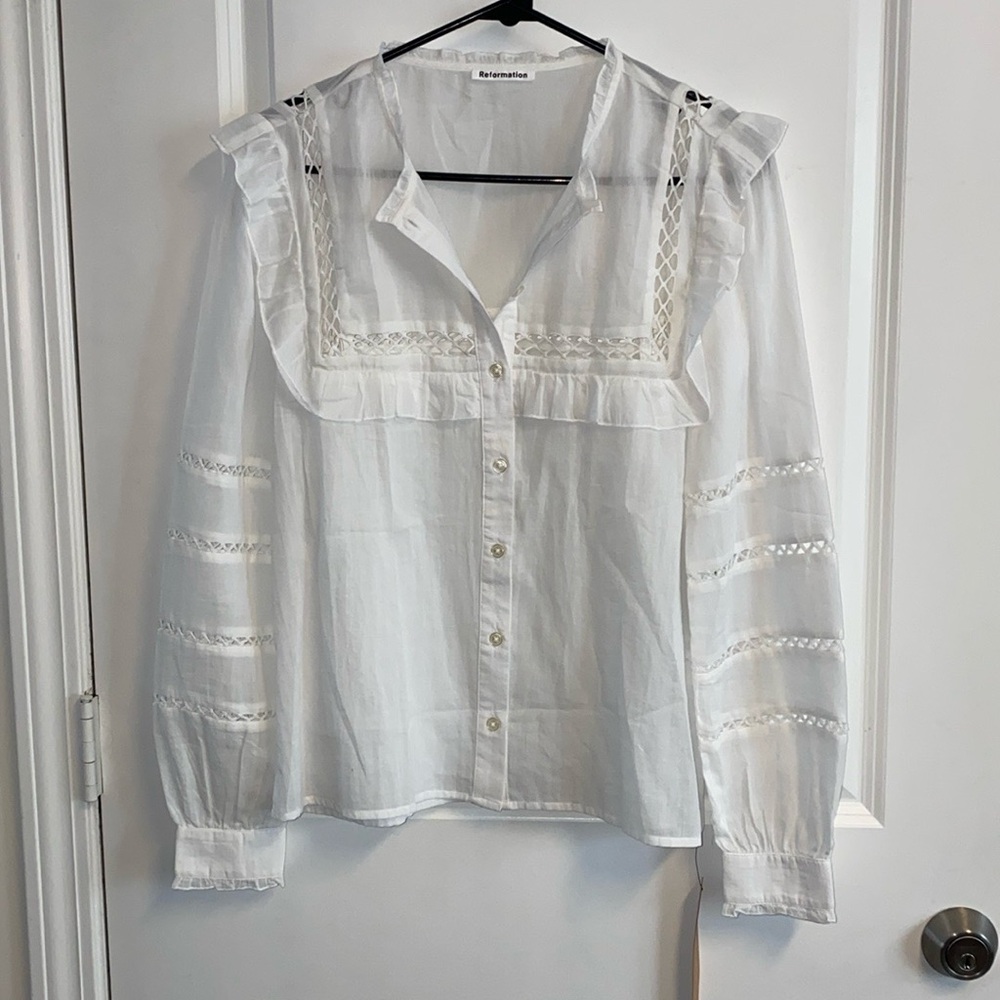 Reformation Rosey Top NWT